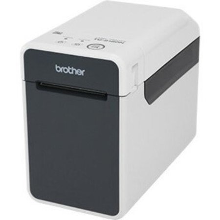 BROTHER 2.2Powered Desktop Thermal Printer, 203 Dpi Lan/Host Usb/Usb/ Serial TD2120N